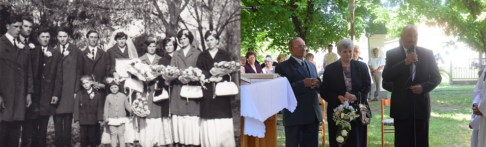 Szigeti atya a Daka házaspárt adta össze először 1959-ben Zákányszéken. 47 év elteltével újra találkoztak.